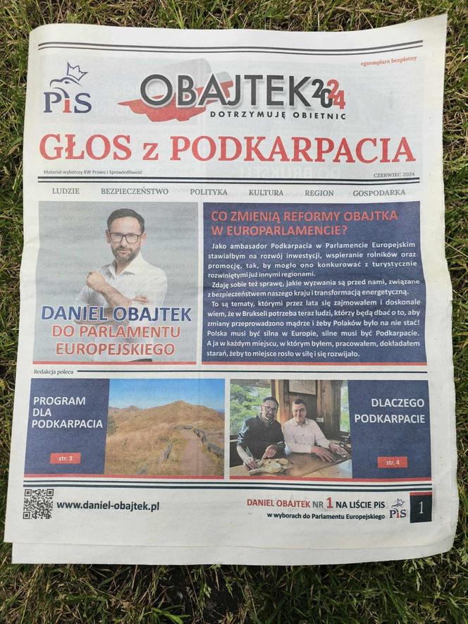 Gazeta przedwyborcza Daniela Obajtka