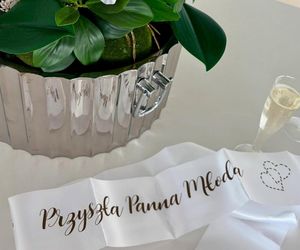 Łukasz Schreiber z żoną Weroniką