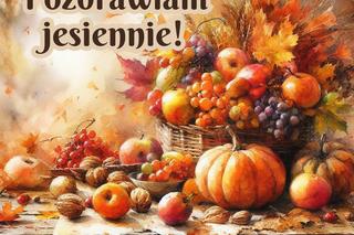 Pozdrawiam jesiennie. Darmowe kartki na jesień