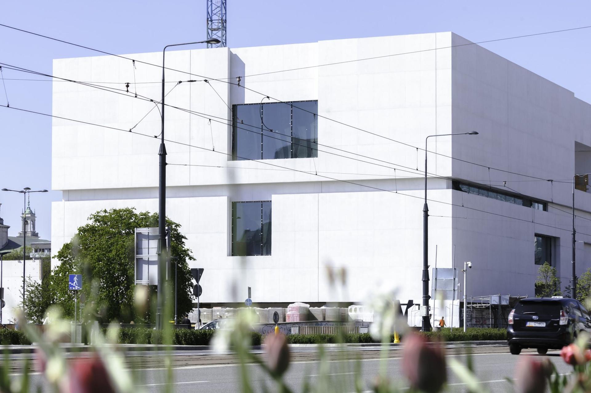 Muzeum Sztuki Nowoczesnej w Warszawie: MSN w budowie maj 2023
