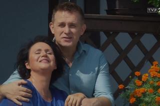 M jak miłość odc. 1409. Artur (Robert Moskwa), Marysia (Małgorzata Pieńkowska)