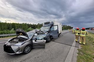 Wypadek s17 woj lubelskim