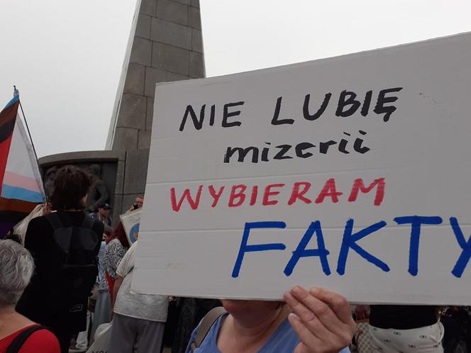 Lex TVN - Protest w Łodzi