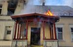 Tragiczny pożar zabytkowego pałacyku na Pomorzu. Nie żyje 55-latek