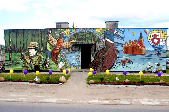 Nowy mural na elbląskim Zatorzu