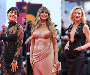 Cate Blanchett z dekoltem do pępka i Heidi Klum w buduarowej stylizacji. Oto gwiazdy na Festiwalu w Wenecji