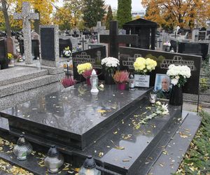Tak wygląda grób byłego posła Jerzego Dziewulskiego