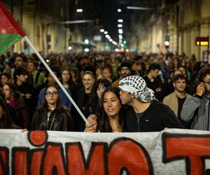 Demonstracja propalestyńska we Włoszech