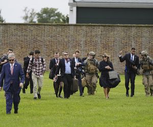 Donald Trump w Wielkiej Brytanii, spotkanie z królem Karolem III