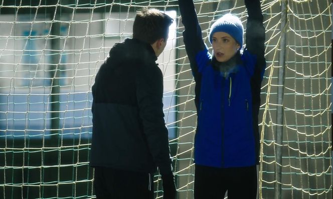 M jak miłość, odc. 1854: Adam Karski (Patryk Szwichtenberg), Natalia (Dominika Suchecka) 