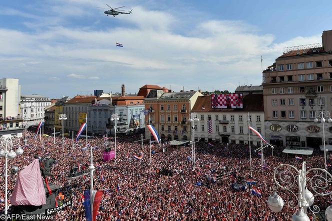 Wielka feta w Zagrzebiu. Chorwaci przywitani jak mistrzowie świata! [ZDJĘCIA]