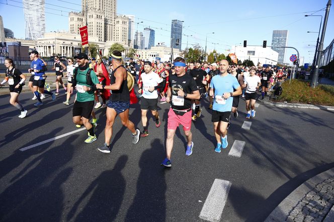 Uczestnicy 46. edycji Nationale-Nederlanden Maratonu Warszawskiego