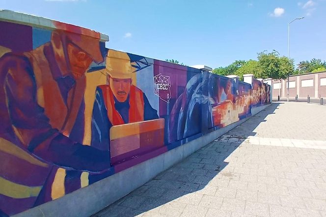 Nowy mural na Pogodnie