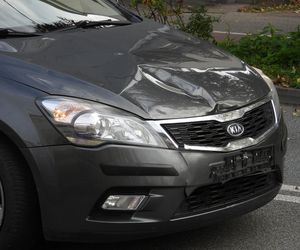 Dziewczynki potrącone na przejściu