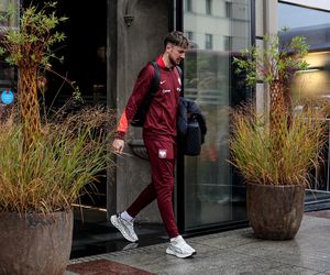 Piłkarze wyjechali na mecz Polska - Litwa