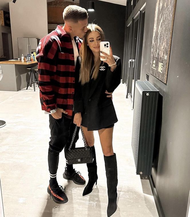 Arkadiusz Reca z żoną 