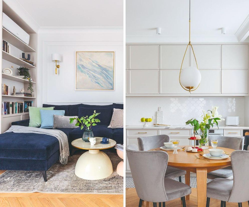 Mieszkanie w stylu modern classic