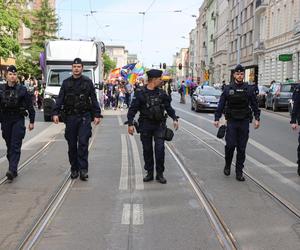 Minister ds. równości Katarzyna Kotula na Marszu Równości w Łodzi,