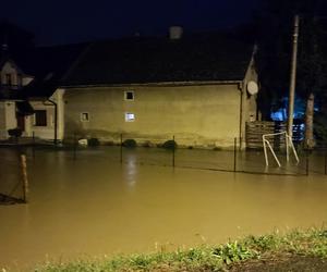 Zalana miejscowość Konradów koło Nysy