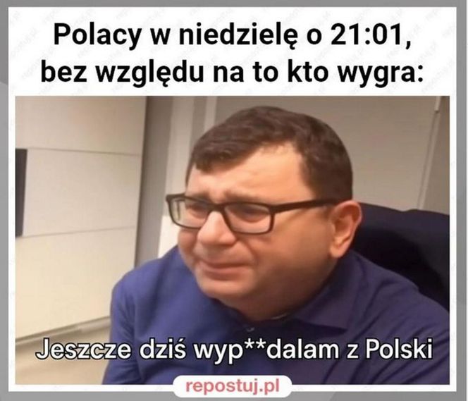 Wybory prezydenckie 2025. Memy wyborcze. Tak internauci komentują wybory