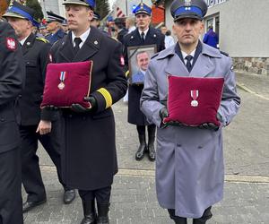 Przejmujący pogrzeb strażaka, który zginął podczas obławy na Grzegorza Borysa