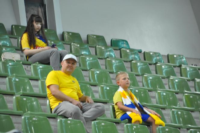 Kibice na meczu piłkarzy ręcznych KS Kielce - Energa MKS Kalisz