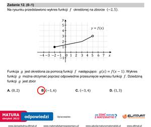 Matura 2022: matematyka, poprawka. Arkusz PDF