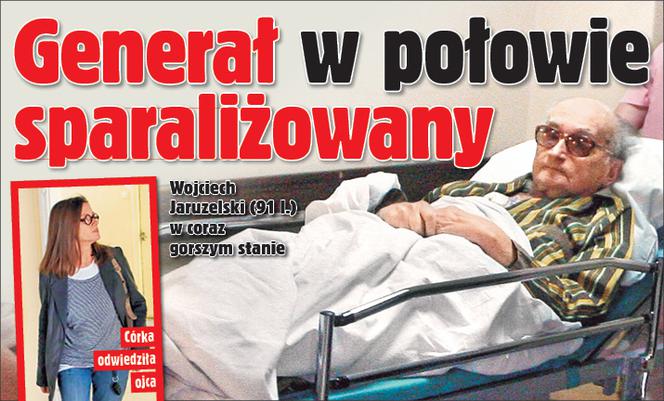 Generał w połowie sparaliżowany