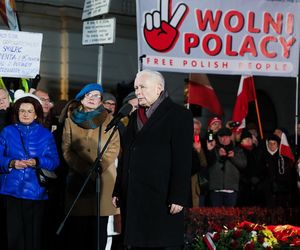 Mocne słowa Jarosława Kaczyńskiego. Mówił o realizacji planu obcego państwa