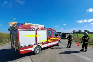 Wypadek w Krześlinie