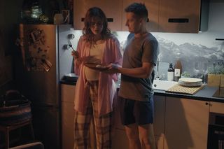 M jak miłość, odcinek 1855: Franka (Dominika Kachlik), Paweł (Rafał Mroczek)