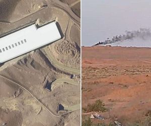 Atak dronów na Iran! Izrael uderzył na polach gazowych. Potężny wybuch i pożar