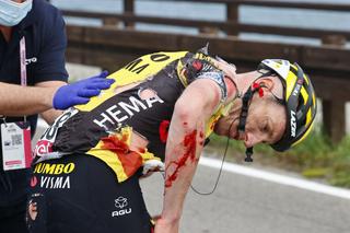 Wypadek na trasie Giro d'Italia