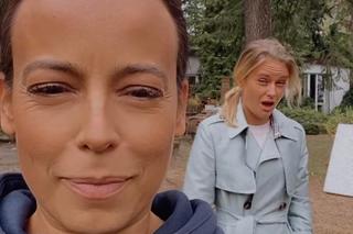 M jak miłość na planie 1705 odcinka. Julia (Marta Chodorowska), Magda (Anna Mucha)