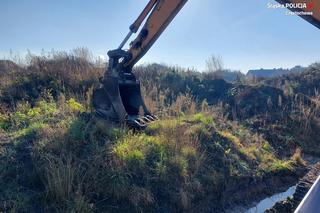 Nielegalne składowisko odpadów w Bieruniu