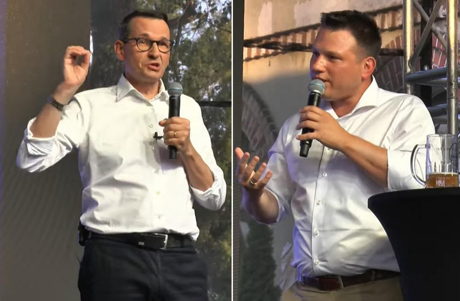 Pinokio na akcji "Piwo z Mentzenem". Było ostro! "Nie powinienem tu przychodzić"