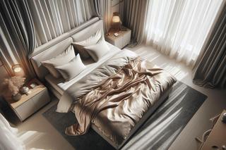 Sypialnia stworzona przez sztuczną inteligencję