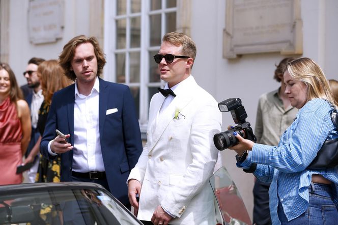 Ślub jak z bajki! Syn Marioli Bojarskiej-Ferenc powiedział tak. Panna młoda nie ukrywała brzuszka