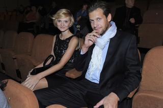 Marcin Janos Krawczyk i jego żona Karolina