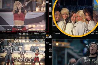 Kamila Zalewska na planie filmu BETTER MAN