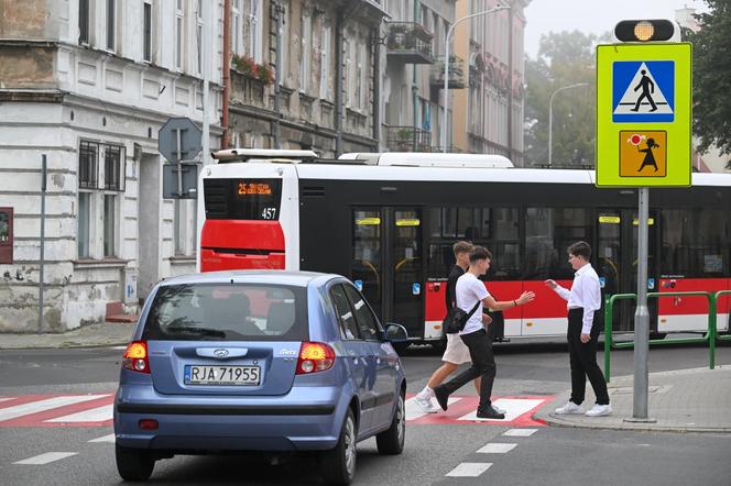 Akcja policji: Bezpieczna droga do szkoły