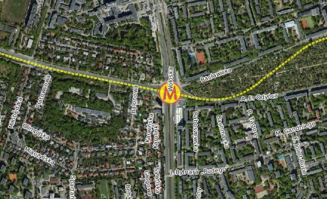 Metro M3 – stacja Wyględów