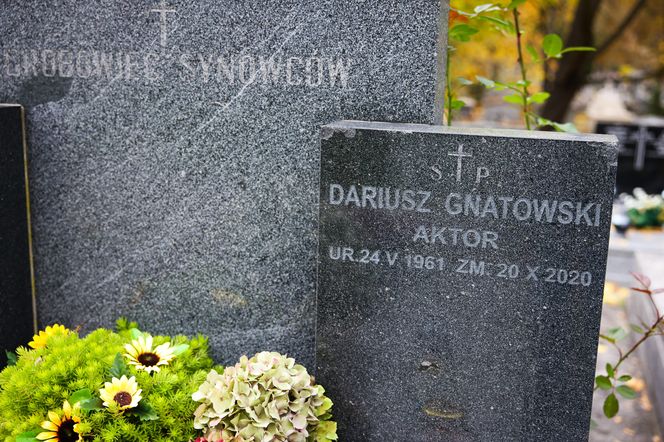 Tak wygląda grób Dariusza Gnatowskiego "Boczka"