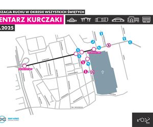 Jak dojechać na łódzkie cmentarze. Wszystkich Świętych 2025