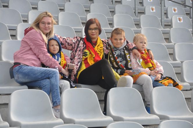 Korona Kielce - Lech Poznań. Zdjęcia kibiców na Exbud Arenie