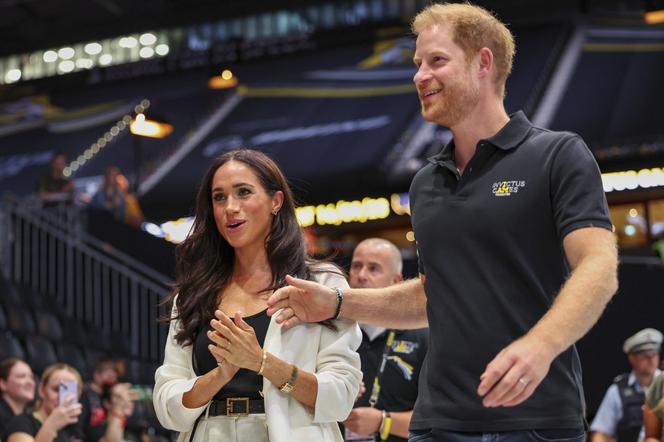 Meghan wreszcie z Harrym. Pilnuje go, żeby nie zrobił nic głupiego?