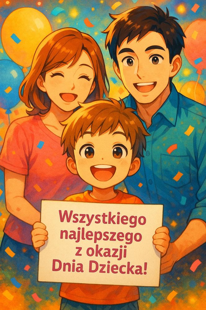 Kartki, e-kartki, obrazki na Dzień Dziecka