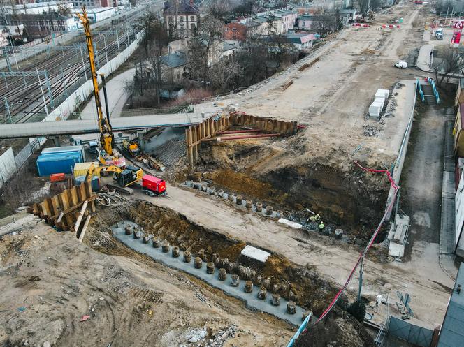 Trwa budowa nowej al. Wojska Polskiego w Częstochowie