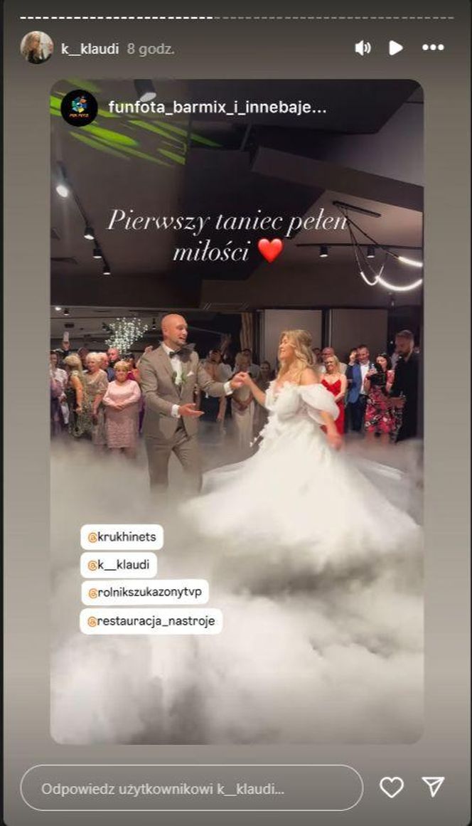 Ślub Klaudii i Valentyna