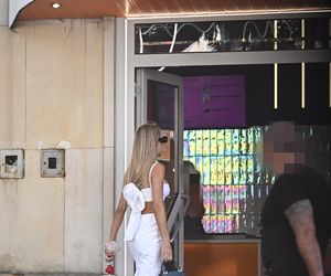 Ewa Chodakowska je lody w upalny dzień